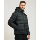 Tommy Hilfiger Mid Weight Hooded Jacket - Black - M