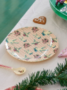 Rice barnetallerken Jungle animals Coral-multi