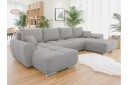 Simerly Sovesofa Dobbeldivan 4 seter   Grå