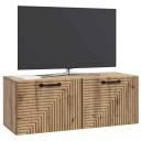  Vegghengt TV skap Artisan eik 78,5 x 31 x 30 cm Konstruert tre