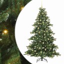  Kunstig sammensatt juletre med 300 LED med stativ 180 cm PVC