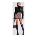 Balmain Dame Skjørt Flerfarget M,