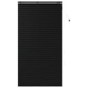 vidaXL Venetiansk persienne Svart 125 x 250 cm 35 mm