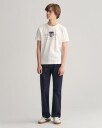 Chinos i normal passform til gutter MARINE 146/152