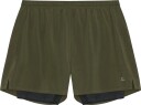 Danish Endurance Momentum 2In1 Shorts (Men)   DARK OLIVE   XL