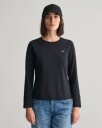Gant Langermet t-skjorte med logo BLACK XXXL