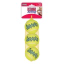 3Pack Kong Air Dog Squeaker Tennisball
