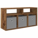  Lavbord med skuff Gammelt tre 72 x 22,5 x 38 cm