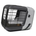 4Pets Caree Hundebur Transportbur Grå 46,5x47,2x57 cm