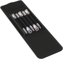 Wera 8740 A HF Bitshylsesett 1/4" med holder 4-8mm, 5 deler