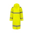 Aalesund Oljeklede Regnfrakk Pvc/Pu Med Glidelås Oslo Kl. 3 Gul 3XL