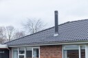 Exodraft Draftbooster stålfarget røyksuger for pipe