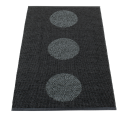 Pappelina VERA 2.0 matte sort sortmetallic 70x120 cm