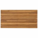 vidaXL Bordplate 90 x 45 x 3,5 cm Rektangulær Massivt Teaktre Naturlig