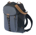 Basil Miles, Bakre, Sykkelveske, Polyester, Grå, 17 L, 5 Kg