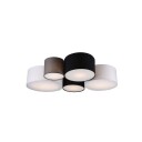 Trio Lighting Hotel taklampe, 5-i-1