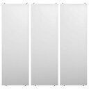 String hylleplate hvit 78x30 cm 3-pk
