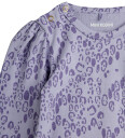 Mini Rodini Body I/e Leopard AOP Purple Mini Rodini 56/62 Langermet Body Lilla 56 62