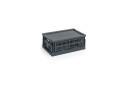 Hay Colour Crate Plastic Small Lokk Charcoal