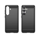 Hurtel Carbon Case fleksibelt silikon for Xiaomi 15 Pro Svart