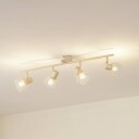 Lindby taklampe Piena beige 4 lyskilder metall 70 cm