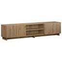 vidaXL TV benk 179,5 x 34,5 x 40 cm Artisan eik Konstruert tre