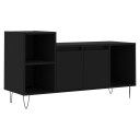 vidaXL TV-benk svart 100x35x55 cm konstruert tre 8721012113565