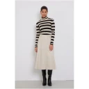 Bruuns Bazaar Dame Skjørt Beige L