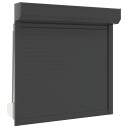  Rullegardin Antrasitt 100 x 100 cm Aluminium og Polyuretan