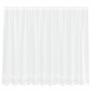  Gardiner med gardiner Hvit Polyester