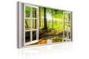 Tavle Window: View On Forest 90X60 Artgeist sp. z o. o.