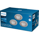 Philips Funksjonell Innfelt Spot Innsunket Spotlight Ikke-Utskiftbare Pærer Led 2700 K 350 Lm Nickel