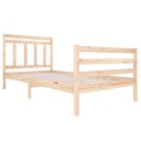 vidaXL Sengeramme heltre 120x200 cm