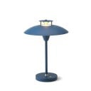 Halo Design Stepp 1-2-3 oppladbar bordlampe blå