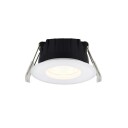 Other Brand Rosalee lavtbyggende downlight 2700/3000/4000 Kelvin IP65 7W dimbar - Hvit