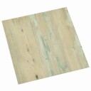  Gulvplanker 5,11 m² 55 pcs PVC Hvit og Lys Brun