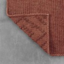 Sealskin Aztec badematte 60x90 dyp rosa