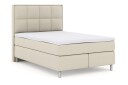 Select No 3 Komplett Sengepakke 140x200 Fast/Medium   Beige/Metallben