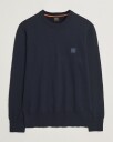 Boss ORANGE Kanovano Knitted Sweater Dark Blue