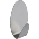 Spirella-krok metallkrok oval rustfritt stål