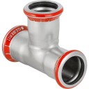 Geberit T-rør Galvanisert Pressmuffe 15 mm for Vanninstallasjoner