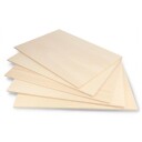 Poppel kryssfiner 4 mm – lett plate A4 210×297 mm 5 stk