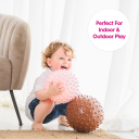 Edushape Sanseball u/luft Brun Ø18 cm