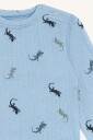 Hust And Claire Hust & Claire Buller Lizards bambus body light blue 56