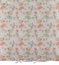Nørgaard Madsens Sengetøy   Baby   Beige m. Rosa Ballerina   Nørgaard Madsens   Baby   Sengetøy   Baby