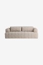 Ellos Home   Sofa Soffa Axamiliam 3sits Beige G476 2 3 seters   Beige
