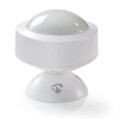 Nedis SmartLife Bevegelsessensor Wi Fi Batteri drevet / Nettstrøm drevet Detektorvinkel: 120 ° Detektorrekkevidde: 10.0 m Hvit