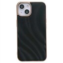 Abstract Series iPhone 14 Plus Belagt TPU-deksel Svart