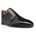 Santoni Herre Sko Svart 42 1/2 EU,