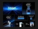 Anker Prime 300W Powerbank 26250mAh med 3 USB-C porter